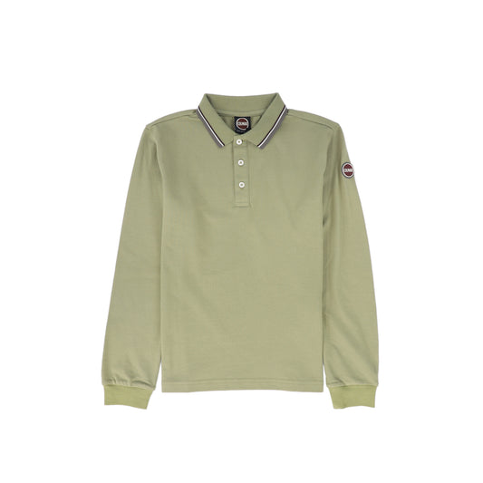 COLMAR GREEN PIQUET POLO T-SHIRT