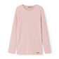 MARMAR COPENAHGEN LIGHT PINK RIBBED T-SHIRT