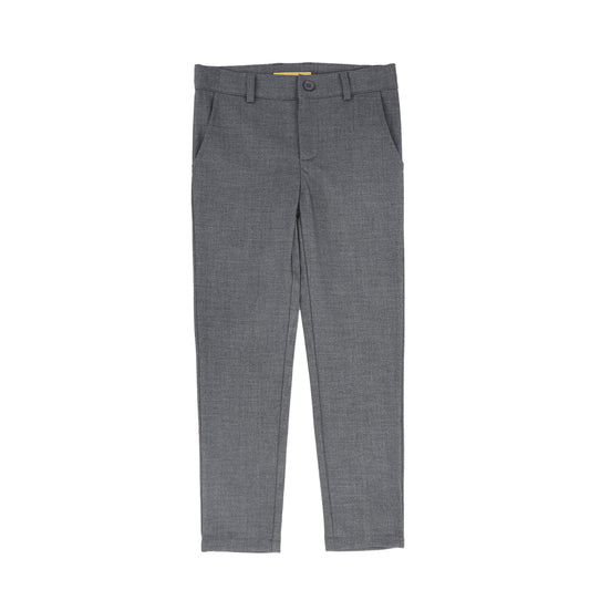 LE BOURDON GREY THIN WOOL PANTS