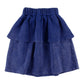 LOUD ROYAL BLUE RUFFLE SKIRT