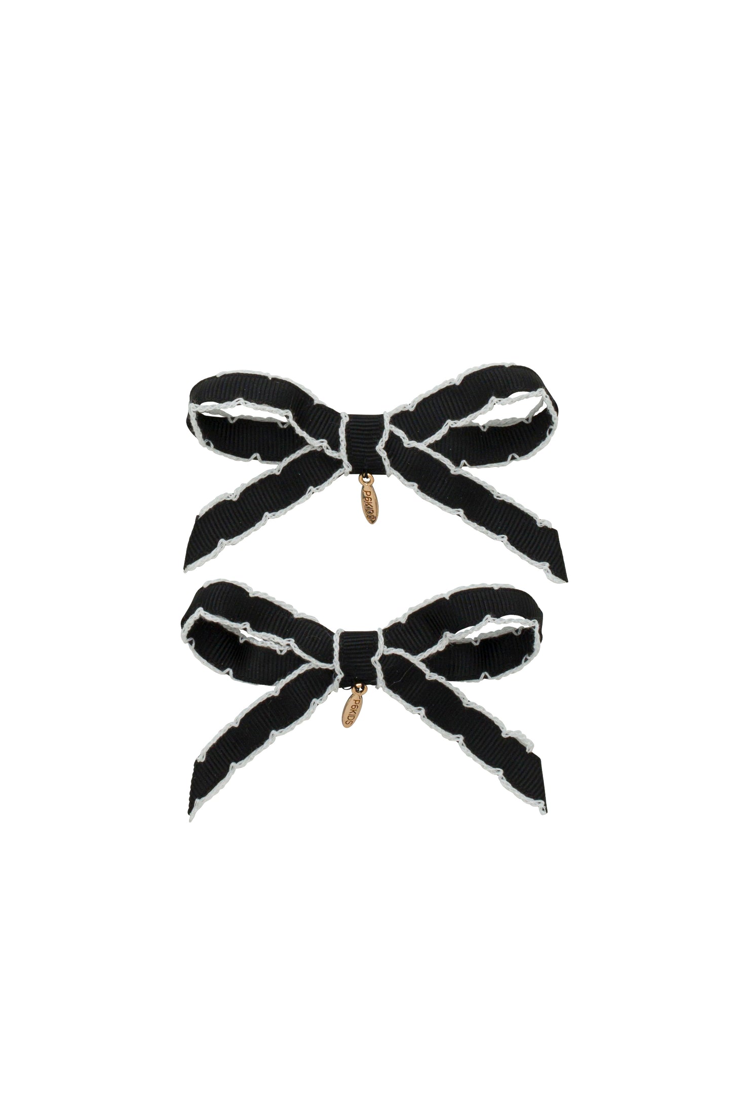 PROJECT 6 BLACK STITCHED CLIPS [FINAL SALE]