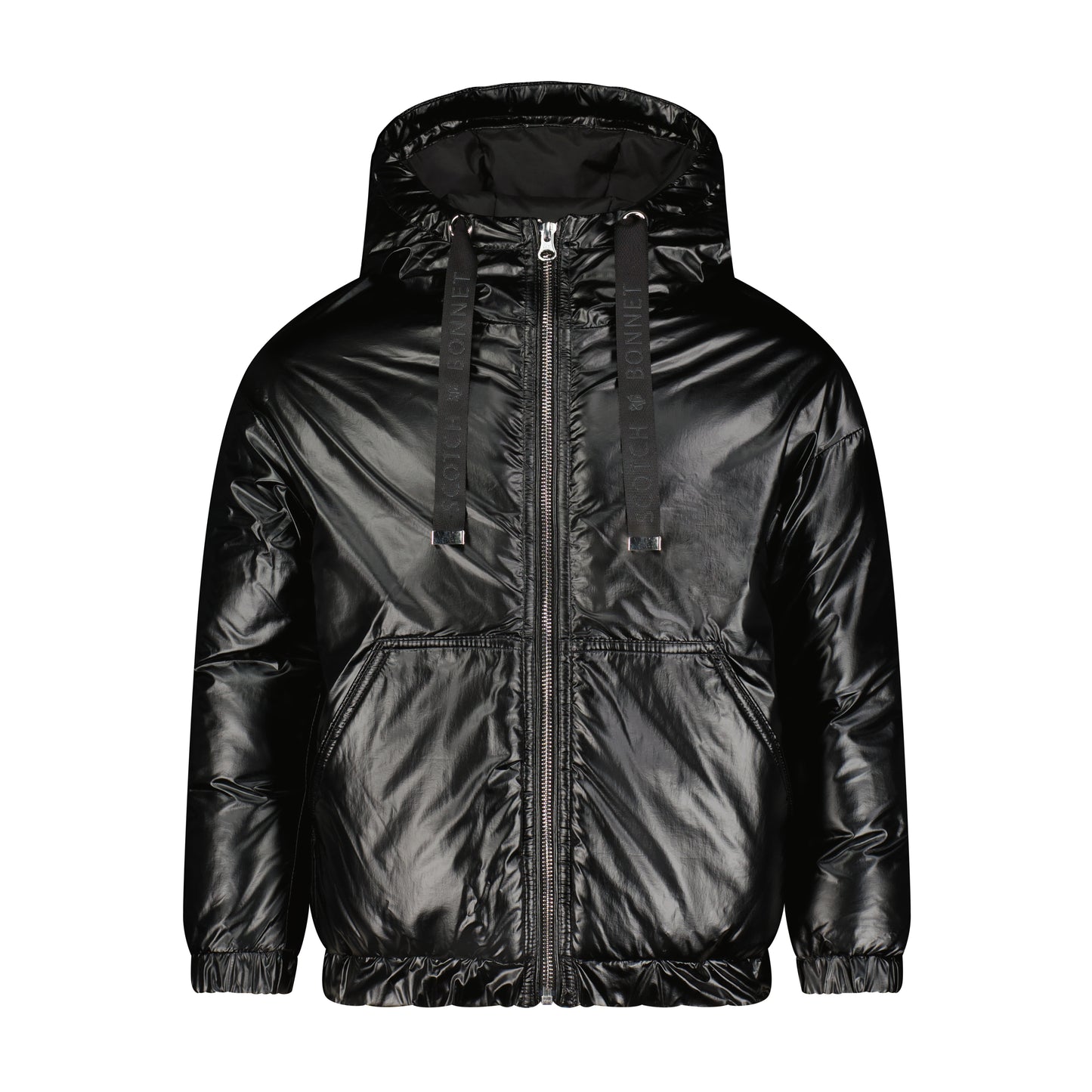 SCOTCH BONNET BLACK METALLIC COAT