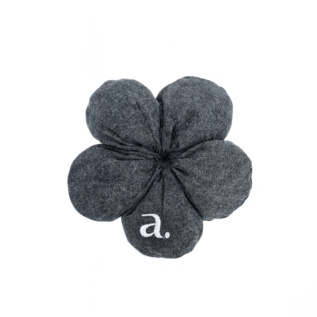 ARCHI GREY DENIM SCRUNCHIE [FINAL SALE]