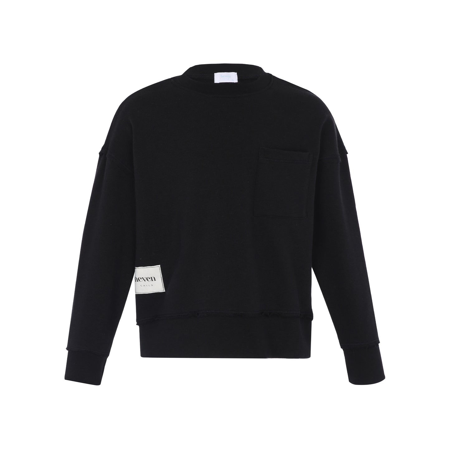 HEVEN CHILD BLACK SWEATSHIRT [FINAL SALE]