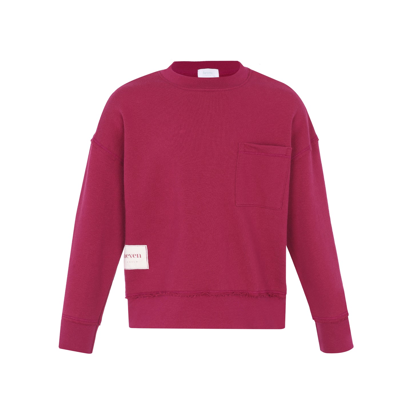 HEVEN CHILD FUSCHIA SWEATSHIRT