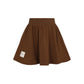HEVEN CHILD BROWN SEAM SKIRT