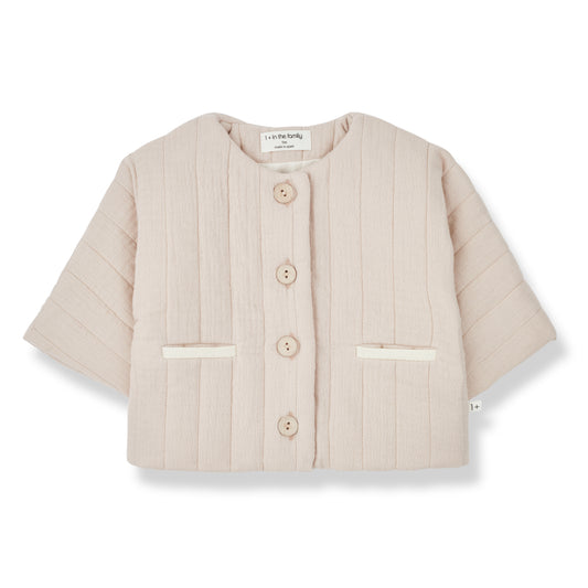 1 + IN THE FAMILY NATURAL STITCHED JACKET