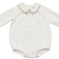 MADELEINE WHITE/STONE EMBROIDERED COLLAR SET