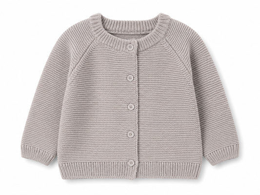 MADELEINE STONE KNIT CARDIGAN