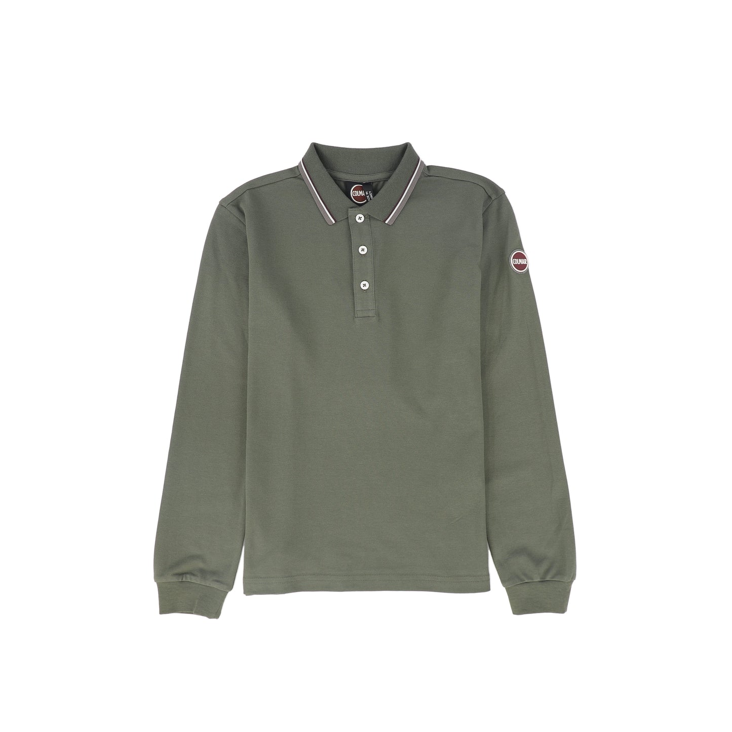 COLMAR HUNTER GREEN PIQUET POLO T-SHIRT