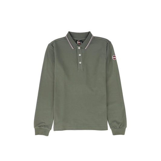 COLMAR HUNTER GREEN PIQUET POLO T-SHIRT