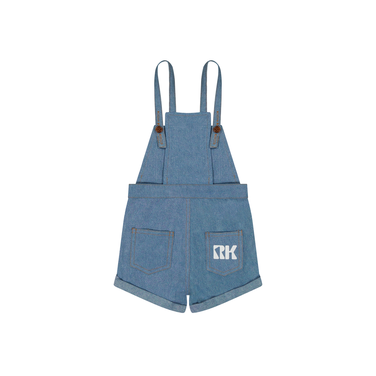 RETRO KID DENIM OVERALLS