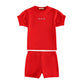 RETRO KID RED LOGO SHORTS SET