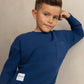 HEVEN CHILD BLUE POCKET  SWEATSHIRT