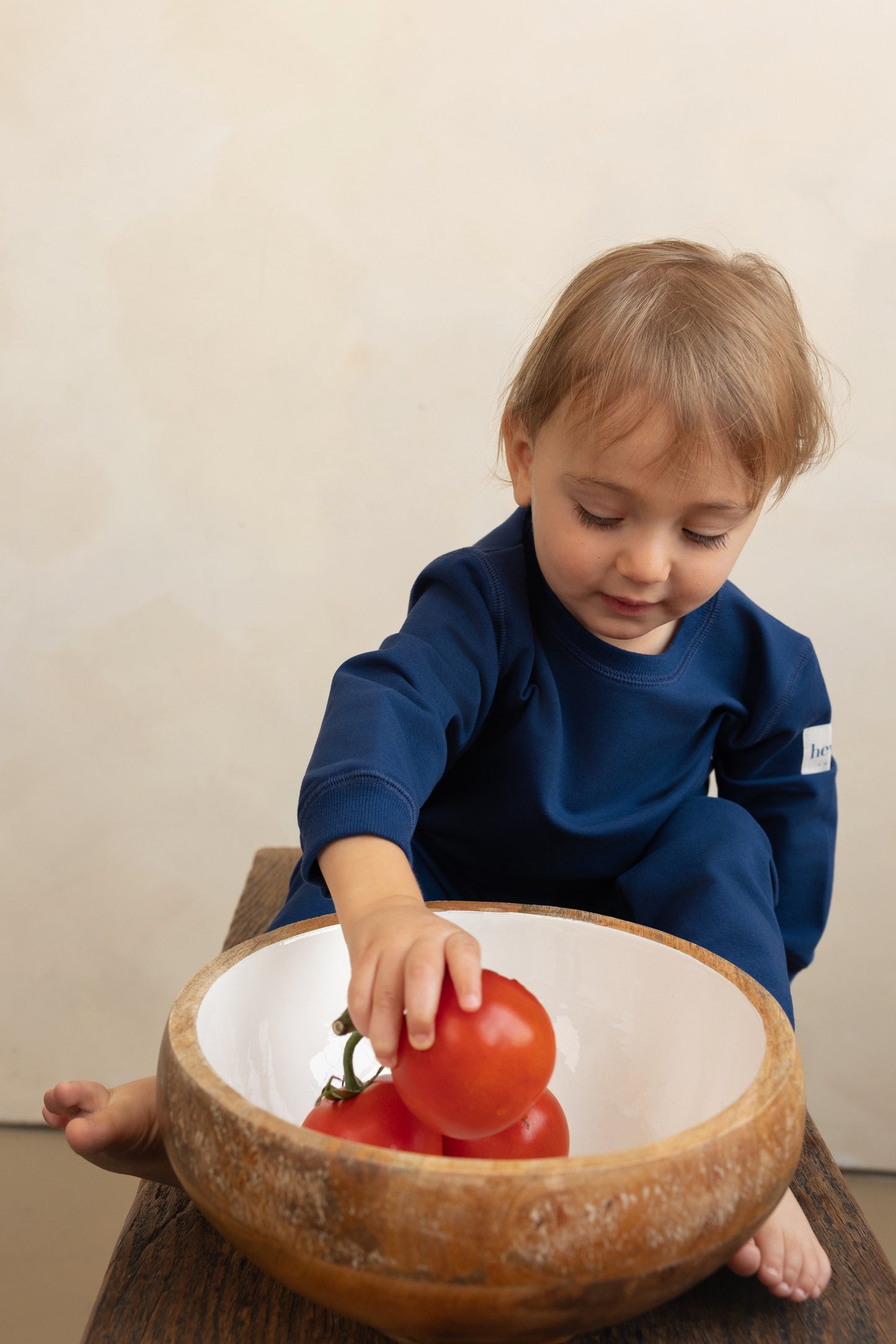 HEVEN CHILD BLUE SWEATSHIRT SET
