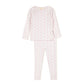 LAMOUR LOU PINK CHECKED CHERRY PAJAMA SET