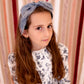 PROJECT 6 BLUE VELVET PRIMROSE HEADBAND [FINAL SALE]