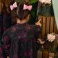 PROJECT 6 PINK PUFFED BOW CLIPS [FINAL SALE]