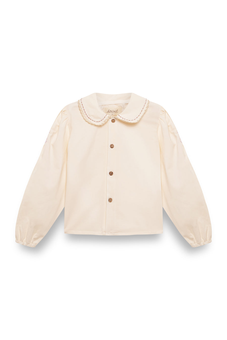 BIRINIT PETIT CREAM PETER PAN COLLAR BLOUSE