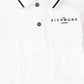 JOHN RICHMOND WHITE/BLACK LOGO POLO