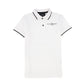 JOHN RICHMOND WHITE/BLACK LOGO POLO