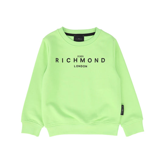 JOHN RICHMOND GREEN LOGO SWEATSHIRT