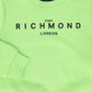 JOHN RICHMOND GREEN LOGO SWEATSHIRT