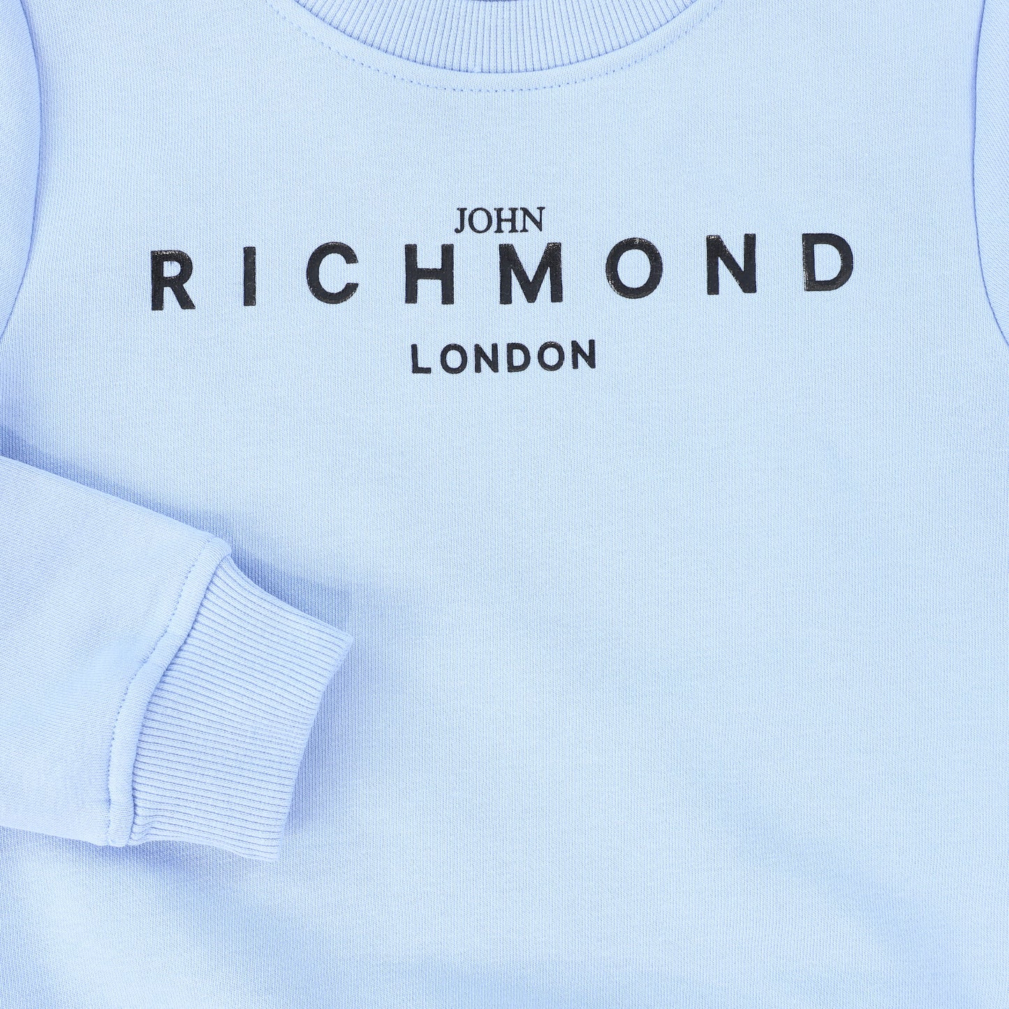 JOHN RICHMOND BLUE LOGO SWEATSHIRT