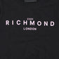 JOHN RICHMOND BLACK/PINK LOGO JUMPER