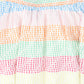 JOHN RICHMOND MULTI COLOR LOGO FLARE SKIRT