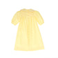 JOUET YELLOW CROCHET PETER PAN COLLAR GOWN