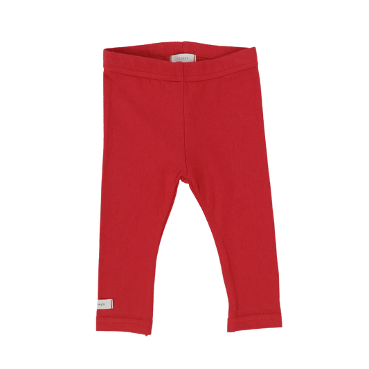 LIL LEGS RED LEGGINGS