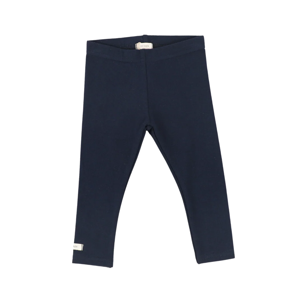 LIL LEGS NAVY LEGGINGS