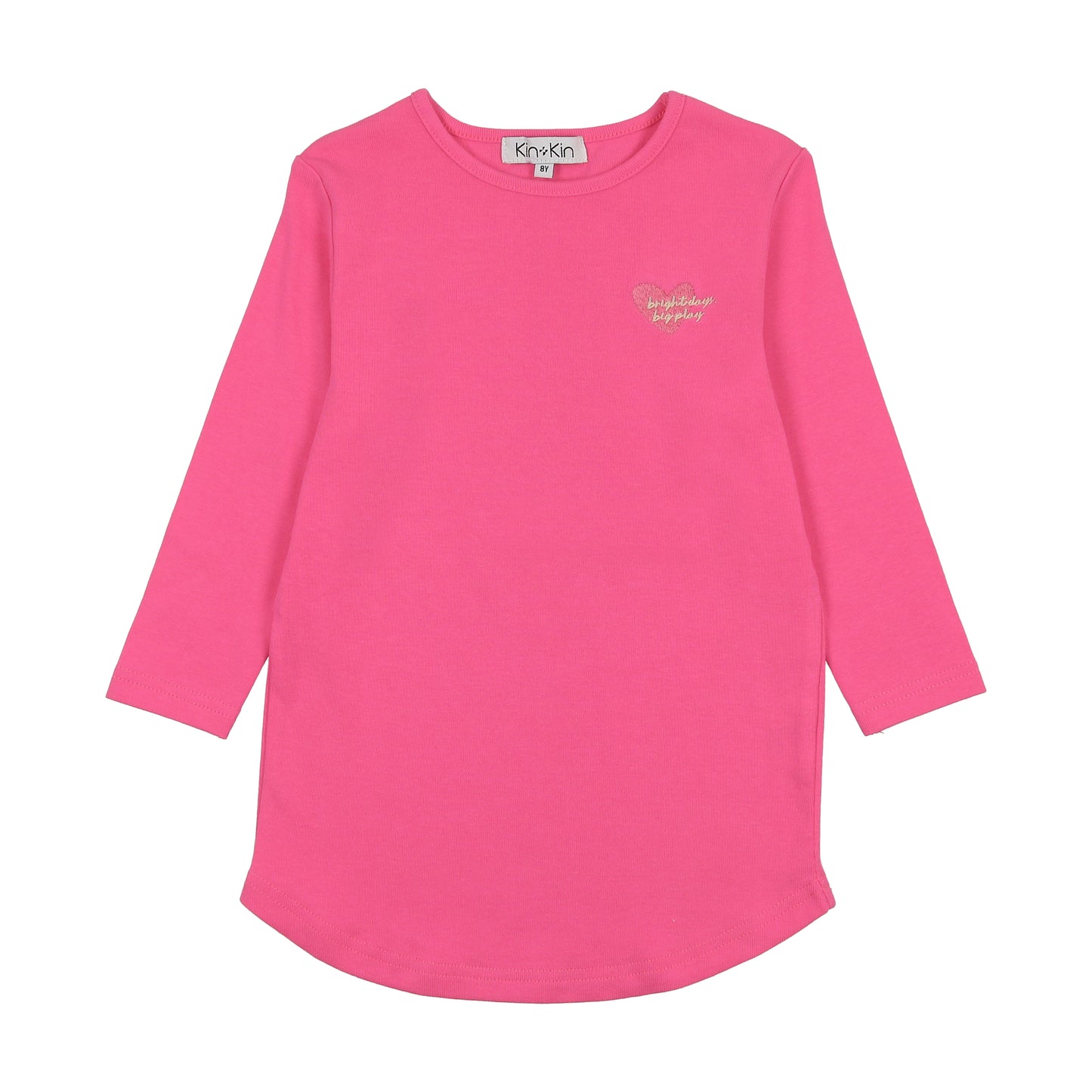 KIN & KIN HOT PINK T-SHIRT