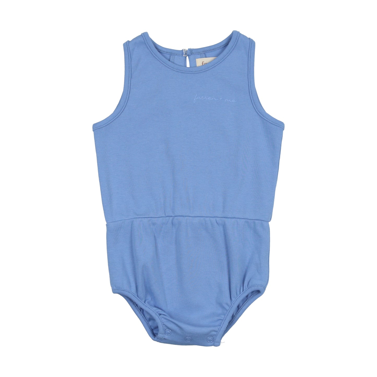 FARREN + ME PERIWINKLE JERSEY ROMPER [FINAL SALE]