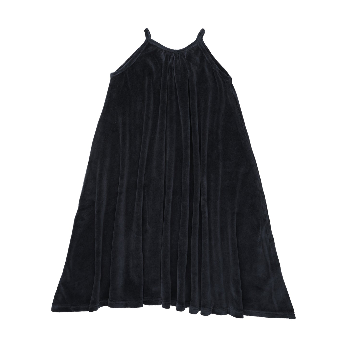 KIN & KIN BLACK VELOUR MAXI DRESS