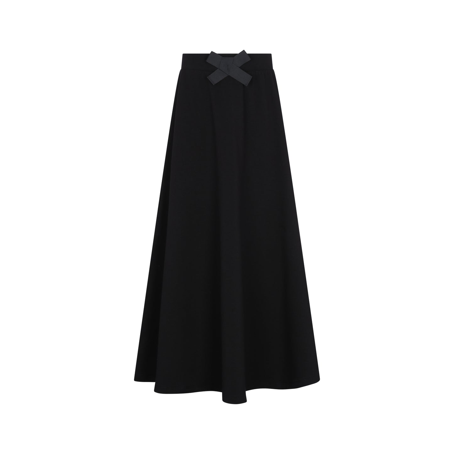 LITTLE PARNI BLACK LOGO MIDI SKIRT [FINAL SALE]