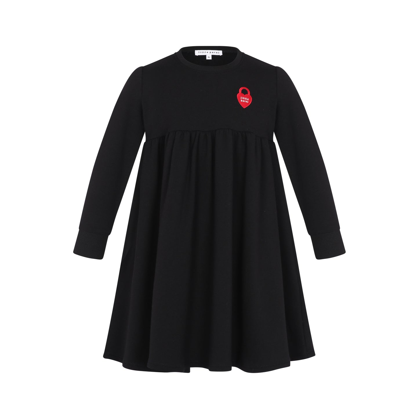 LITTLE PARNI BLACK WAISTED DRESS [FINAL SALE]