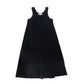 LITTLE PARNI BLACK VELOUR MAXI JUMPER