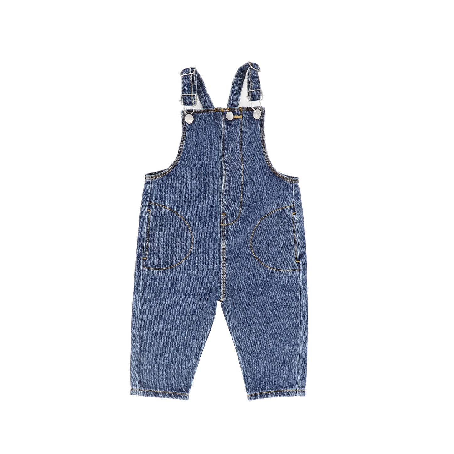 LITTLE PARNI BLUE DENIM OVERALLS