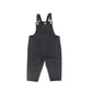 LITTLE PARNI BLACK DENIM OVERALLS