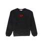 LITTLE PARNI BLACK LOGO SWEATSHIRT