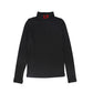 LITTLE PARNI BLACK LOGO MOCKNECK