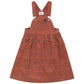 KIX RUBY ANIMAL PRINT SCALLOP TRIM CORDUROY JUMPER