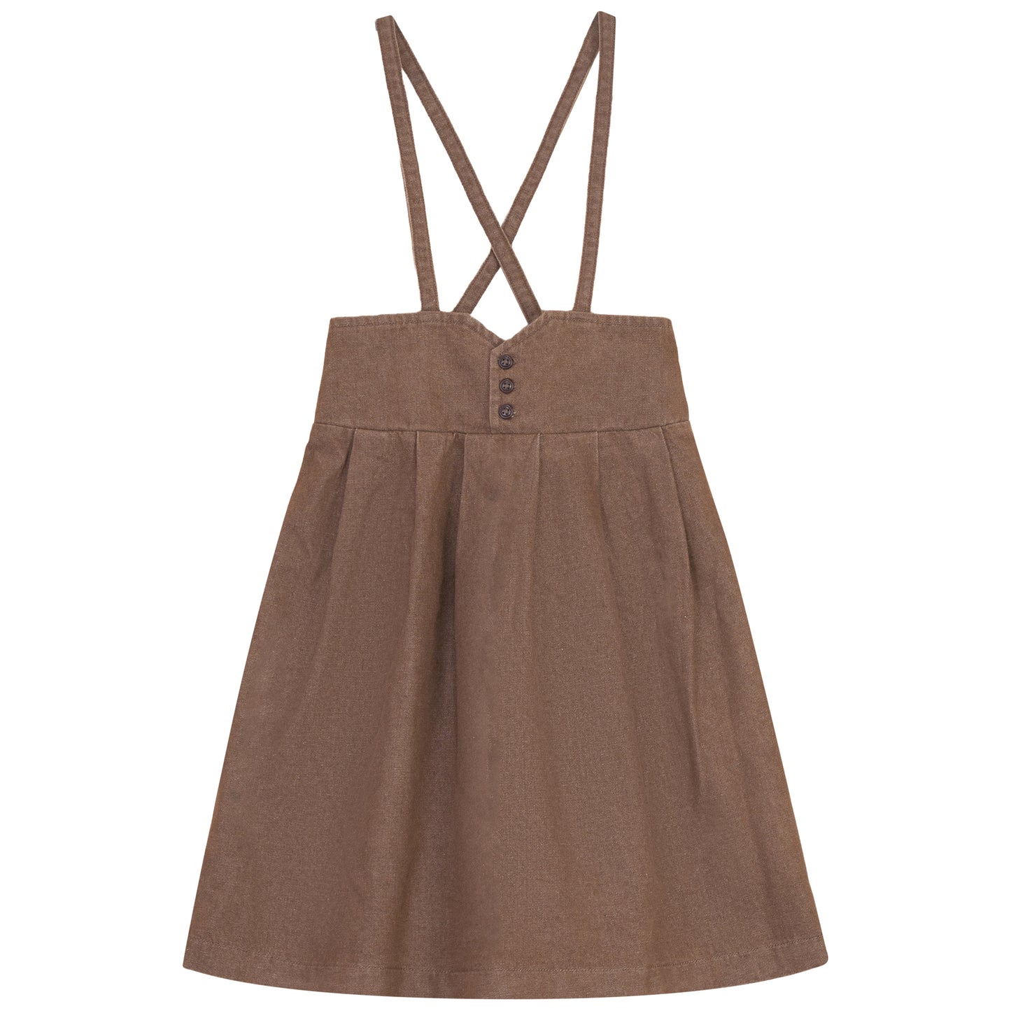KIX BROWN DENIM JUMPER