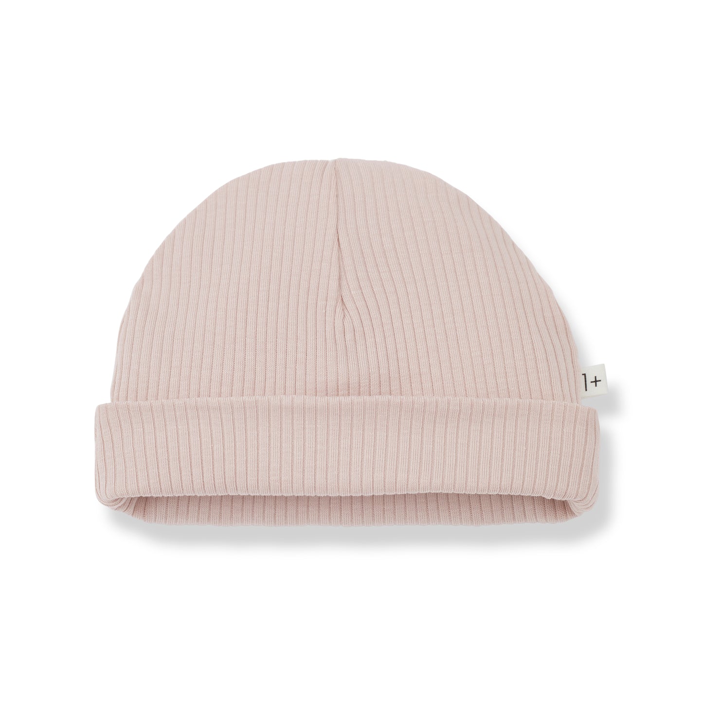 1 + IN THE FAMILY NATURAL RIBBED BEANIE