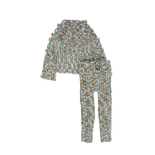 KALINKA STONE MARBLED SWEATER SET