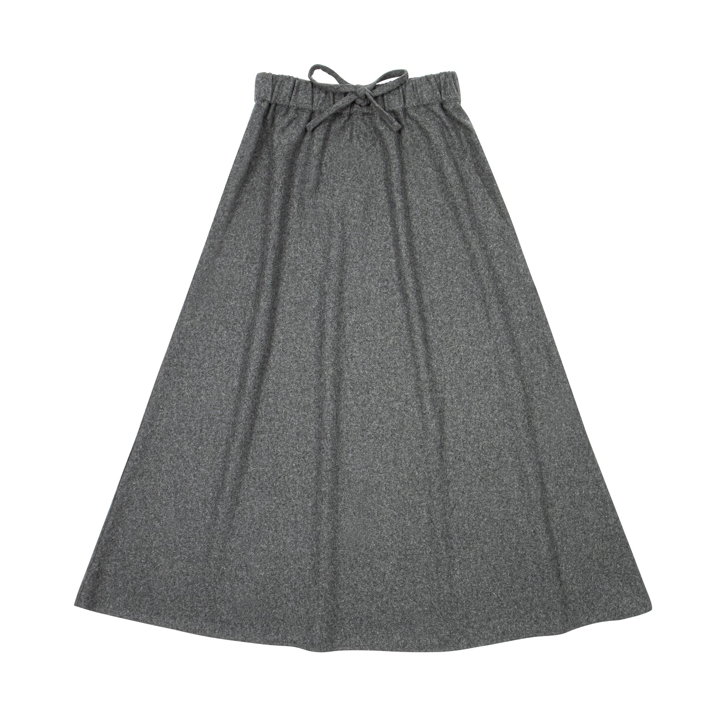 KIN & KIN GREY WOOL MAXI SKIRT
