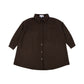 KIN & KIN BROWN BUTTON DOWN COLLAR SHIRT DRESS