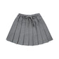 KIN & KIN GREY PLEATED SKIRT